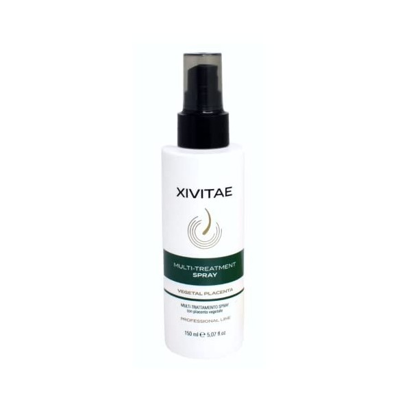 XIVITAE Multi-Treatment Hair Spray with Vegetal Placenta Traitement capillaire 150 ml en protéines de soja enrichi Répare les