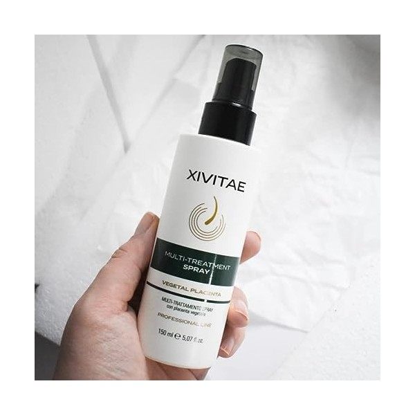 XIVITAE Multi-Treatment Hair Spray with Vegetal Placenta Traitement capillaire 150 ml en protéines de soja enrichi Répare les