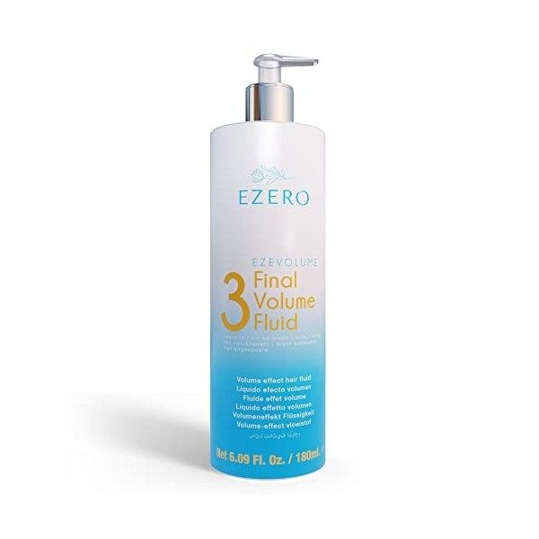 Ezero Spray Volume Cheveux Fins - Hair Spray Volume - Avec Kératine DOrigine Végétale, Collagène Marin Et Acides Aminés De P