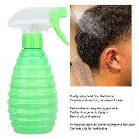 Flacon pulvérisateur de Coiffure, Salon de Coiffure Salon de Coiffure Arrosoir Bouilloire 400 ML Vert 