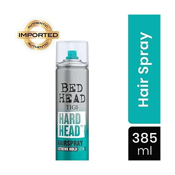 TIGI Bed Head Hard Head Laque Tenue Extra Forte 385 Ml