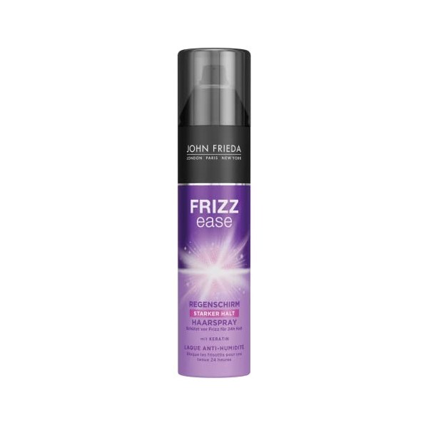 John Frieda Frizz Ease Lot de 2 sprays pour cheveux résistants à lhumidité et à la kératine 2 x 250 ml