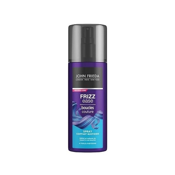 JOHN FRIEDA Spray Coiffant Quotidien Boucles Coutues 200Ml - Pour des boucles sans frisottis, soyez stylées toute la journée!