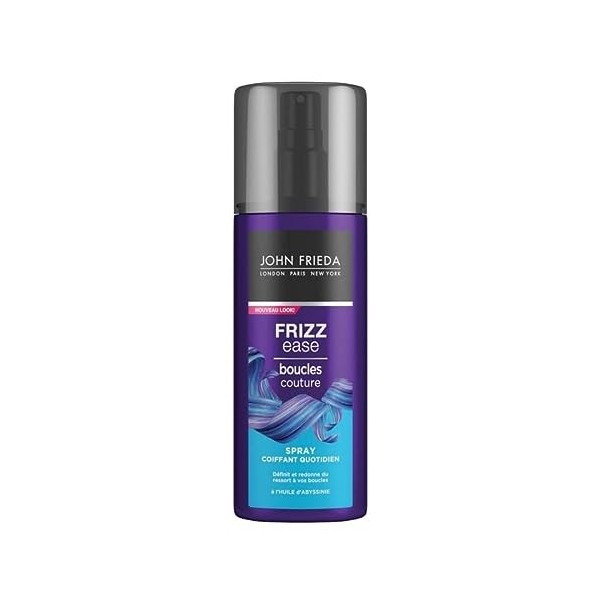 JOHN FRIEDA - Frizz Ease Spray Coiffant Quotidien Boucles Coutues 200Ml - Lot De 3