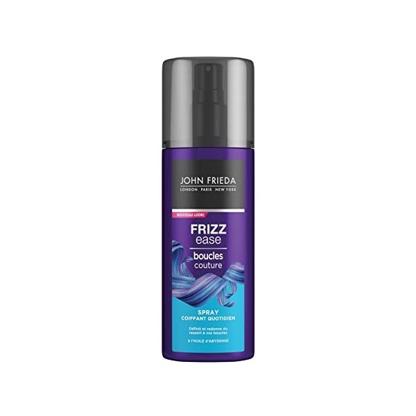 JOHN FRIEDA - Frizz Ease Spray Coiffant Quotidien Boucles Coutues 200Ml - Lot De 3 