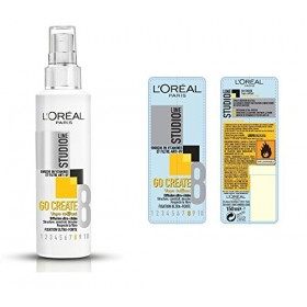 LOréal Paris Studio Line Go Create Spray Coiffant Fixation Ultra Forte 150 ml - Lot de 2