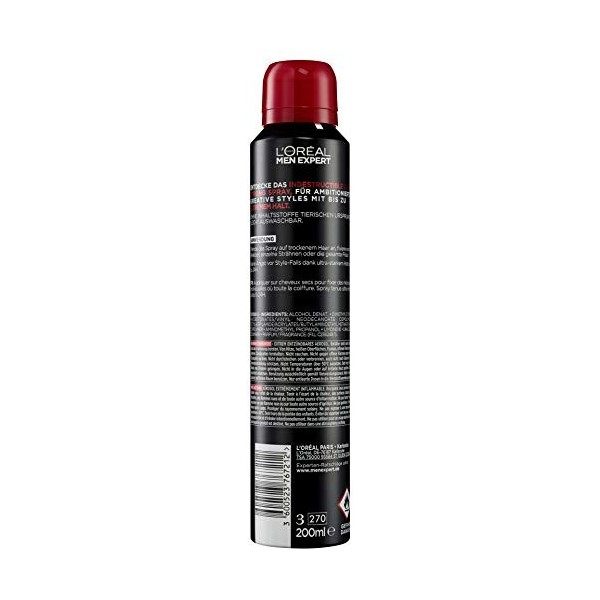 LOréal Paris - Spray Coiffant Extreme Fix MEN EXPERT - 200Ml