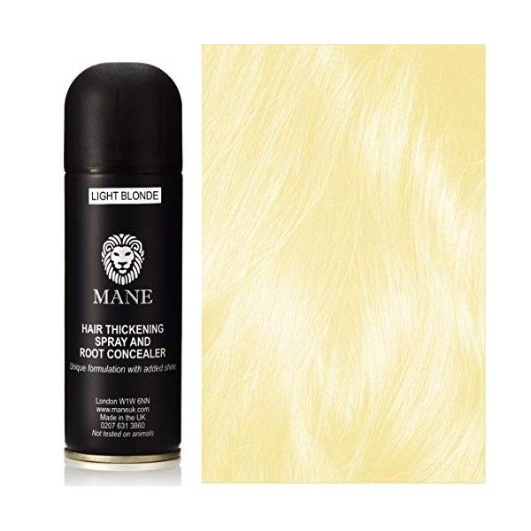 Mane Spray épaississant- Hair Thickener - 200 ml - Black 12 couleurs disponibles 