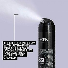 Redken, Spray Fixant Tenue Extrême, Sans Effet Carton, Protection contre lHumidité, Pour Tous Types de Cheveux, Max Hold, 25