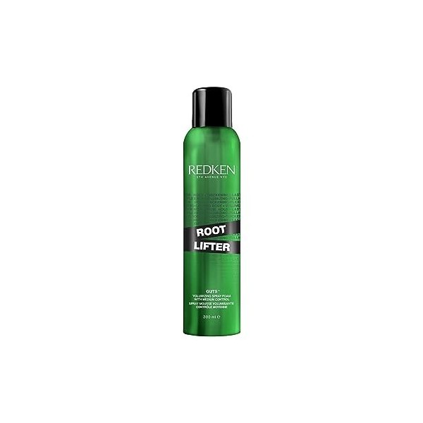 Redken, Mousse Souple en Spray Créatrice de Volume, Formule Vegan aux Protéines de Blé, Pour Tous Types de Cheveux, Root Lift