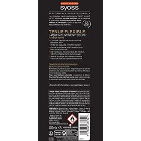 Syoss - Laque Tenue Flexible - Fixation FORTE - Lot de3