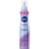 NIVEA Mousse extra forte 150 ml , mousse nourrissante pour cheveux avec protection thermique, panthénol et vitamine B3, répa