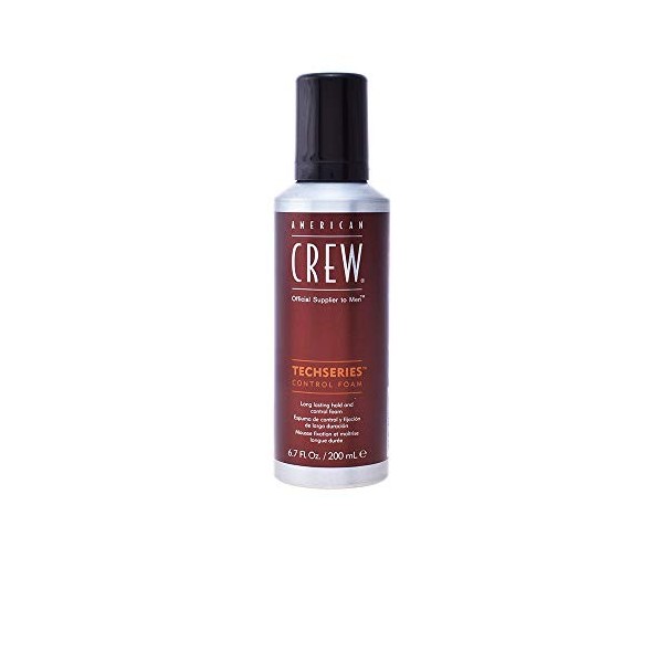 AMERICAN CREW Techseries Control Mousse Fixante Cheveux Épais 200 ml