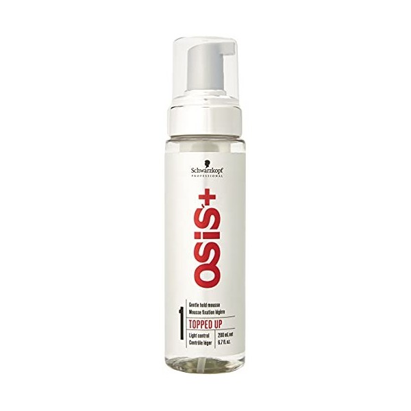 Shenza Mousseur à poser style TOPPED UP Gentle Hold 200 ml