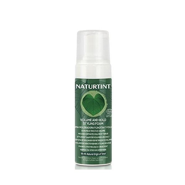 Naturtint Eco Mousse Coiffant - Répare et Protège les Cheveux des Agressions Extérieures, 99% Ingrédients Naturels, Cheveux p