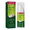 Apujent Mousse à lhuile dolive - 60ml Olive Oil Mousse Coiffante, Mousse Coiffante Hydratante à lhuile dolive Bio, apport