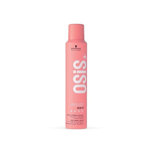 Schwarzkopf Professional - OSIS+ Grip 200ml Mousse Fixation Extra forte