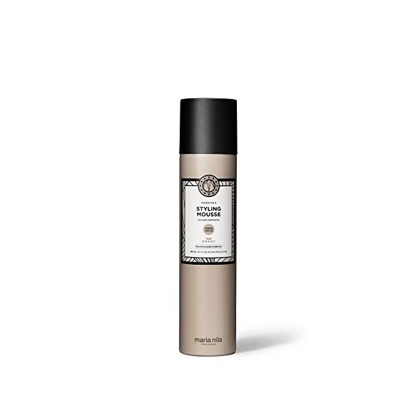 Maria Nila Styling Mousse 300 ml, Tenue 4/5, Donne du volume et réduit les cheveux statiques, Antioxydant préserve la couleur