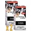 Pouxit - Lotion XF Anti Poux - Traitement contre les poux, Efficace et Rapide - Lot de 2 x 200 ML