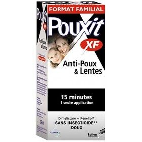 Pouxit - Lotion XF Anti Poux - Traitement contre les poux, Efficace et Rapide - Lot de 2 x 200 ML