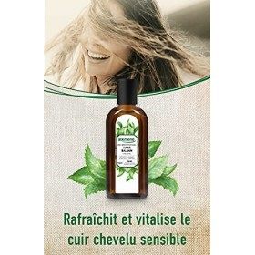 alkmene Lotion capillaire à lortie biologique - Lotion tonique cheveux à la provitamine B5 pour cuir chevelu sensible et che