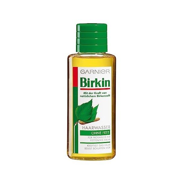 Garnier Birkin Tonique capillaire sans matières grasses - Traitement capillaire pour cheveux gras à l’eau de bouleau - Accélè