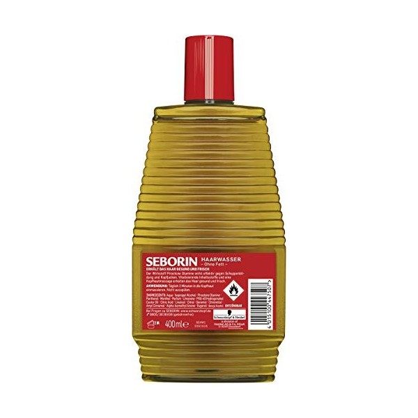 Seborin Schwarzkopf Liquide pour cheveux contre le cuir chevelu sec et anti-pellicules 400 ml