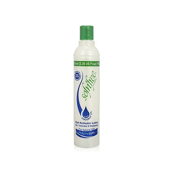 Sof nFree Lotion Activatrice de Boucles 2-en-1 à la Vitamine E et Panthenol 350ml