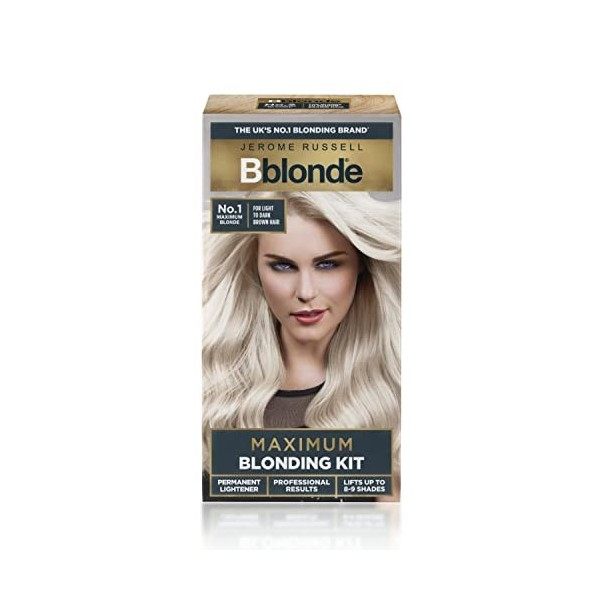 Jerome Russell Bblonde Hair Lightening Lift Blonding Kit Maximum by JEROME RUSSELL