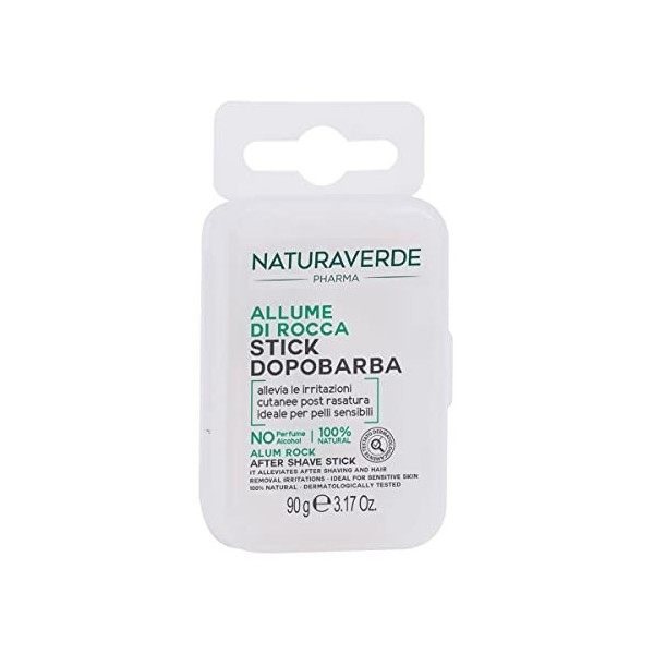 Naturaverde Pharma ALLUME DI ROCCA STICK DOPOBARBA PIETRA RETTANGOLARE