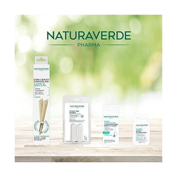 Naturaverde Pharma ALLUME DI ROCCA STICK DOPOBARBA PIETRA RETTANGOLARE