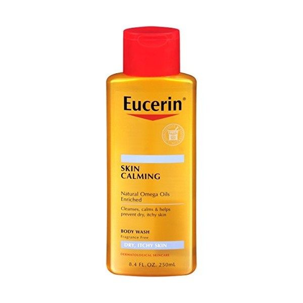 Eucerin Skin Calming Dry Skin Body Wash With Natural Omega Oils - Fragrance Free-8.4 fl. ounce. by Eucerin