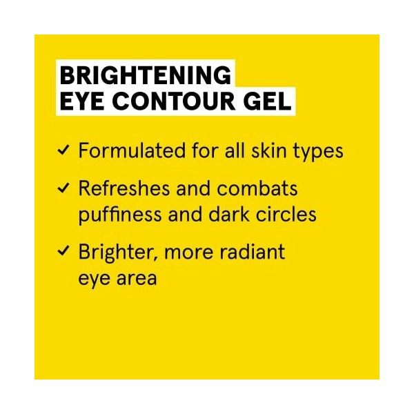 ACURE - Brightening Eye Contour Gel - 0.5 fl. oz. 14.7 ml 