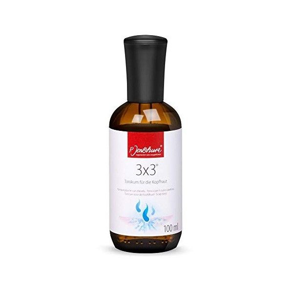 P. Jentschura 3x3 tonique capillaire pour le cuir chevelu 100 ml