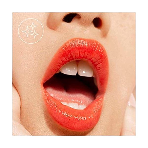 3INA MAKEUP - Vegan - The Lipstick 243 - Orange Brillant - Rouge à Lèvre Texture Crémeuse - Rouge à Lèvres Couleur Ultra-Pigm