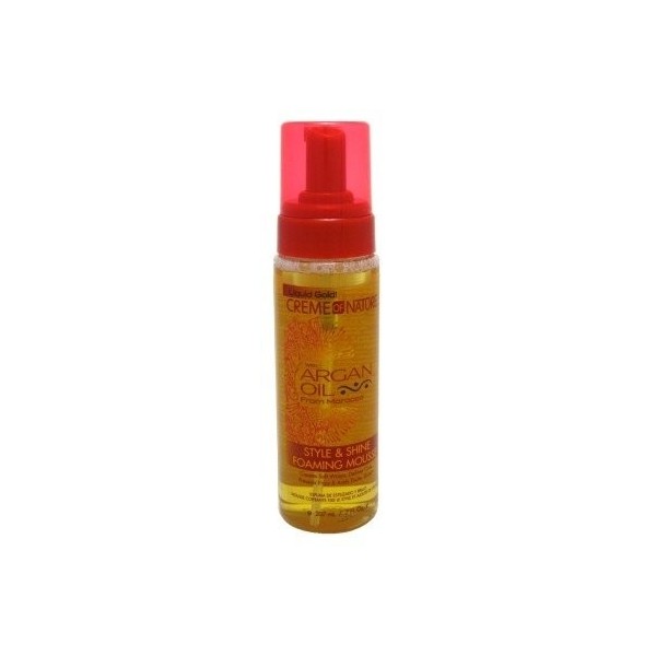 Creme Of Nature Argan Oil Style & Shine Foam Mousse 7oz by Creme of Nature