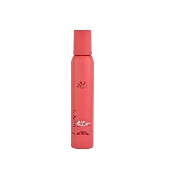 Wella Professionals Color Brilliance Mousse sans rinçage protectrice de couleur pour cheveux colorés 200ml