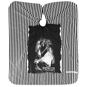 Outils de Barbier en Tissu de Tablier de Coiffure pour la Teinture des Cheveux de Salon de beauté