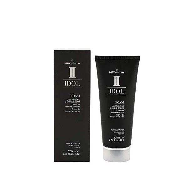 Medavita Idol Styling Man Foam Moisturizing Shaving Cream 200ml - crème à raser hydratante