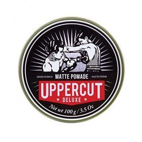 Uppercut Deluxe Matte Pomade Hair Styling Product For Men With A Medium Hold, No Shine Water Based Matte Hair Styling Product
