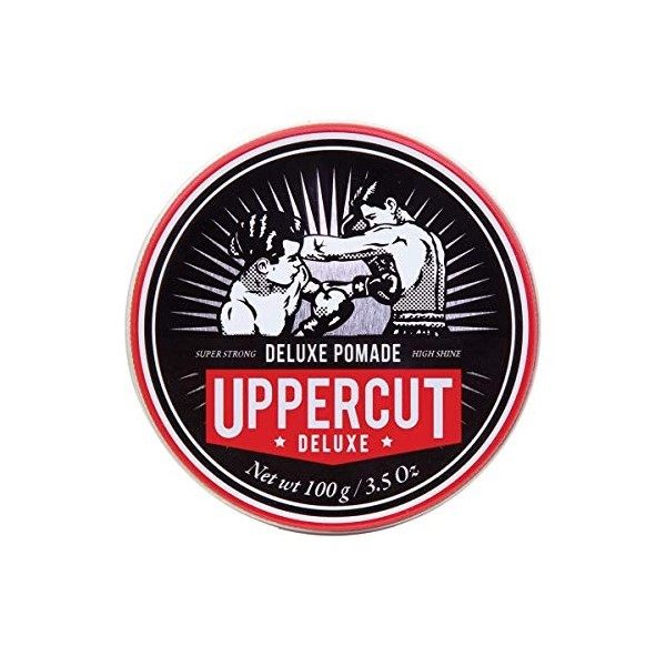 Uppercut Deluxe, Deluxe Pomade, Professional Water Based Pomade to Create Timeless and Classic Looks, Strong Hold and High Sh