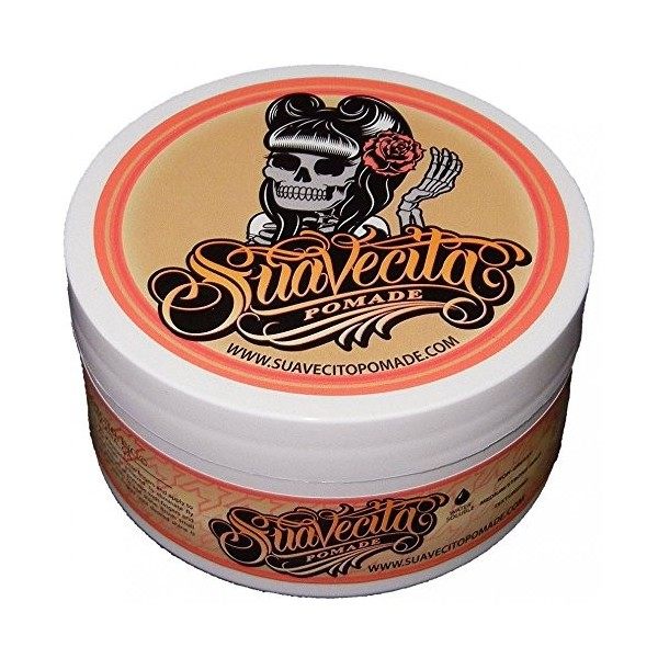 Suavecito Matte Pomade Shine-Free Formula, Medium Hold Hair Pomade For Men, Low Shine Matte Hair Paste, 4oz/113g