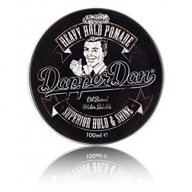 Dapper Dan Heavy Hold Pomade, Produit coiffant pour homme à tenue supérieure, 1 x 100 ml