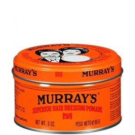 3x tubes de pommade de coiffage supérieure Murray Murrays Superior Hair Dressing Pomade de 85 g total de 255 g 