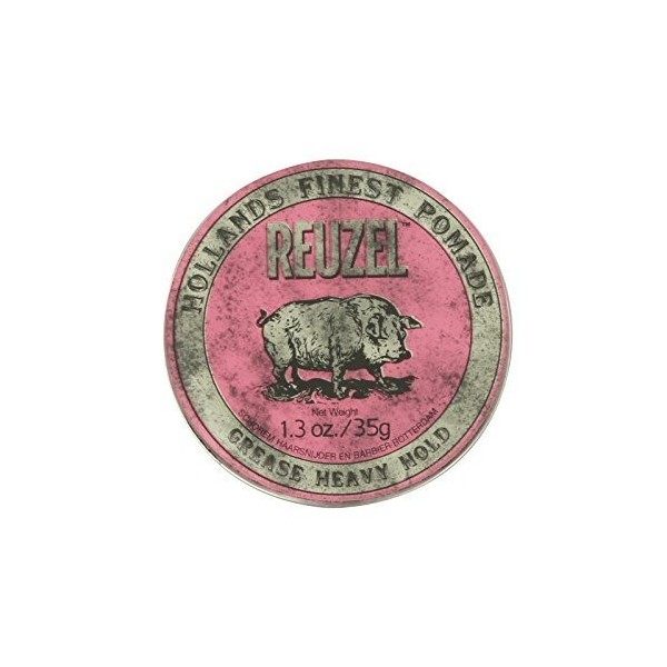 Reuzel Pink Grease Heavy Hold Pomade Piglet 1.3oz by REUZEL by Reuzel