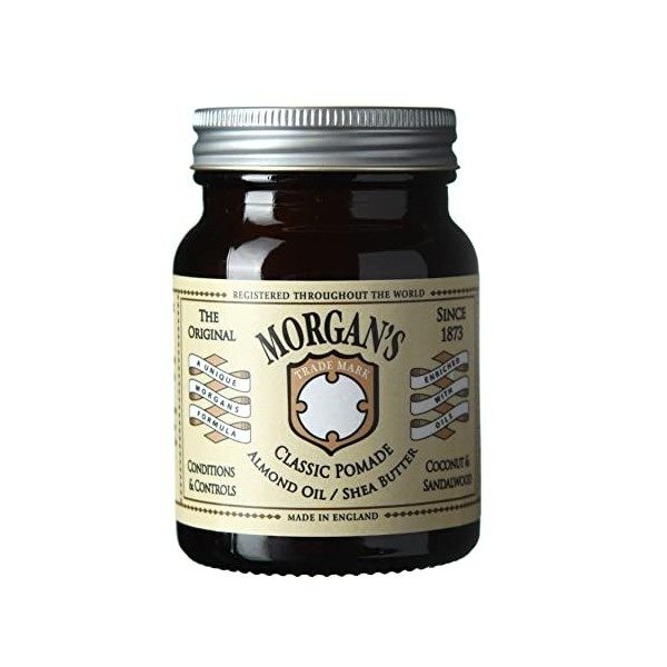 Morgans Pomade Pomade Classique Huile dAmande/Beurre de Karité 100 ml