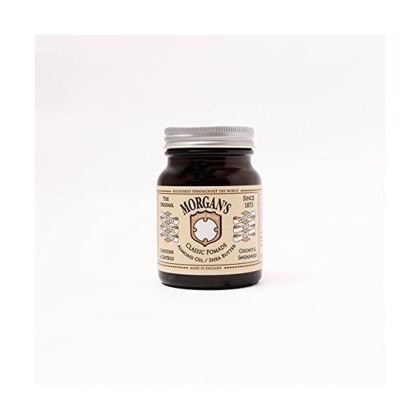 Morgans Pomade Pomade Classique Huile dAmande/Beurre de Karité 100 ml