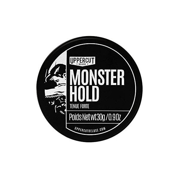 Uppercut Deluxe Monster Hold Pomade Midi, Heavy and Strong Hold Wax Based Product, Long Lasting and Reworkable For Traditiona