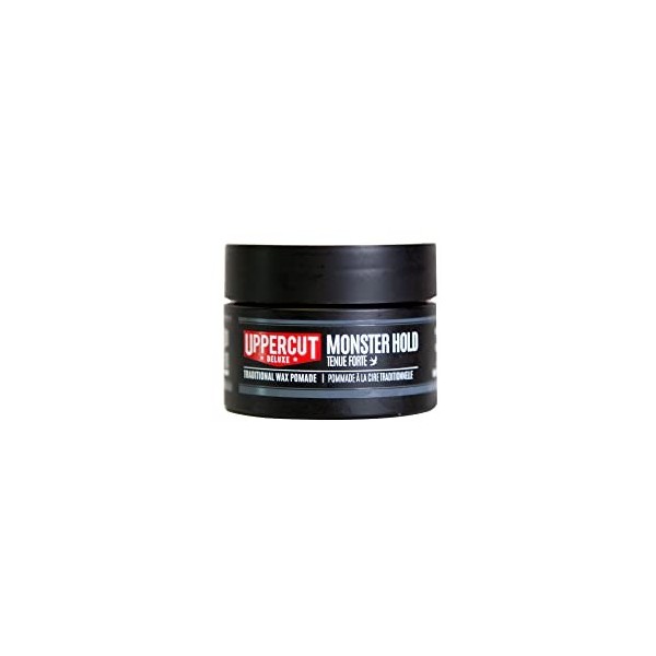 Uppercut Deluxe Monster Hold Pomade Midi, Heavy and Strong Hold Wax Based Product, Long Lasting and Reworkable For Traditiona