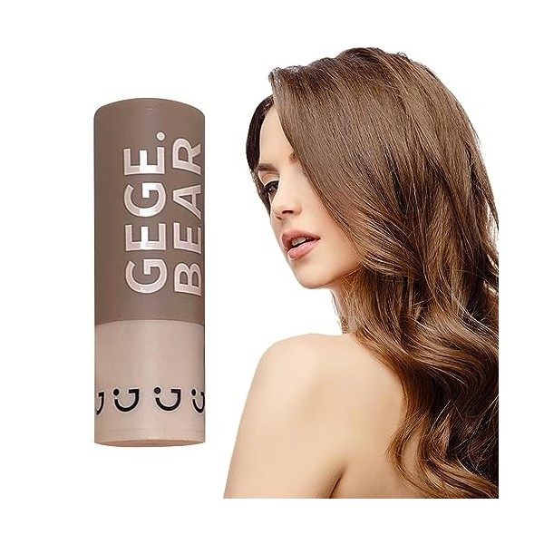 Bâton de poudre capillaire - Bâton de poudre longue durée avec résistance à leau,Poudre de contour de de cheveux gris pour c